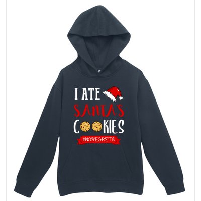 I Ate Santa's Cookies Funny Christmas Outfits Cute Gift Urban Pullover Hoodie