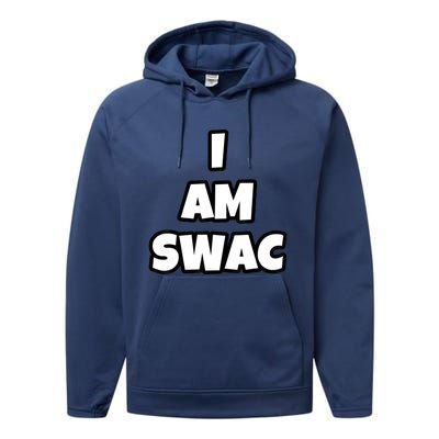 I Am SWAC HBCU Apparel Performance Fleece Hoodie