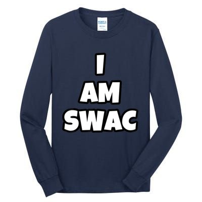 I Am SWAC HBCU Apparel Tall Long Sleeve T-Shirt