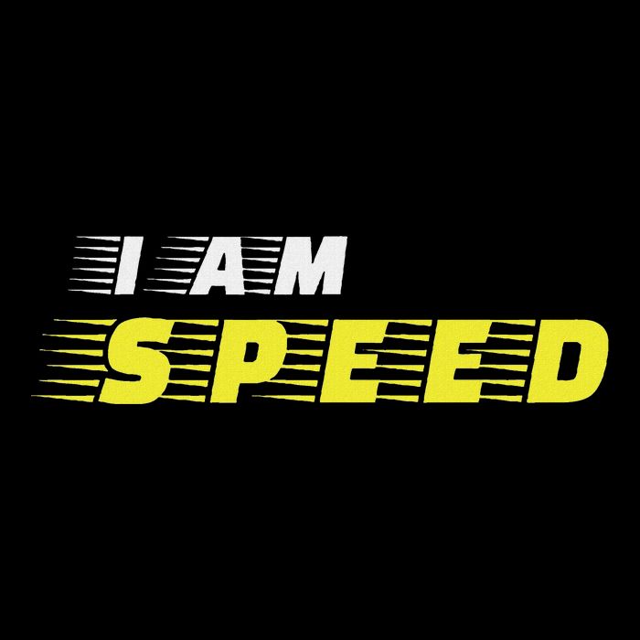 I Am Speed Car Racing Fast Person Movie Quote Race Cooling Performance Crew T-Shirt
