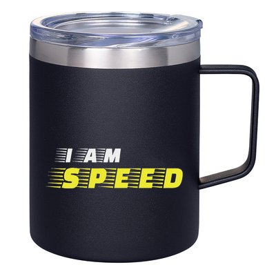 I Am Speed Car Racing Fast Person Movie Quote Race 12oz Stainless Steel Coffee Mug