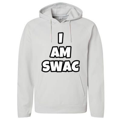 I Am Swac Hbcu Performance Fleece Hoodie