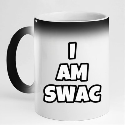 I Am Swac Hbcu 11oz Black Color Changing Mug