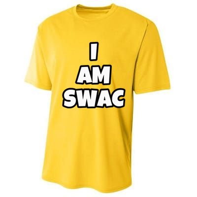 I Am Swac Hbcu Performance Sprint T-Shirt