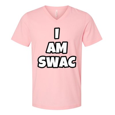 I Am Swac Hbcu V-Neck T-Shirt