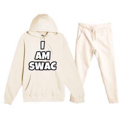 I Am Swac Hbcu Premium Hooded Sweatsuit Set