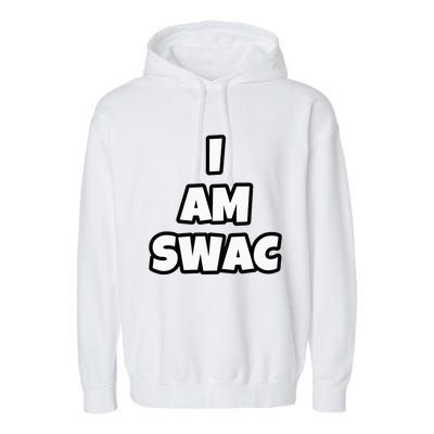 I Am Swac Hbcu Garment-Dyed Fleece Hoodie