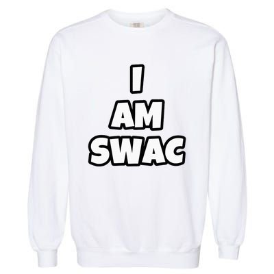 I Am Swac Hbcu Garment-Dyed Sweatshirt