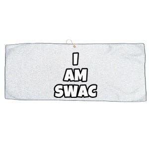 I Am Swac Hbcu Large Microfiber Waffle Golf Towel