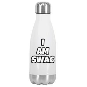 I Am Swac Hbcu Stainless Steel Insulated Water Bottle