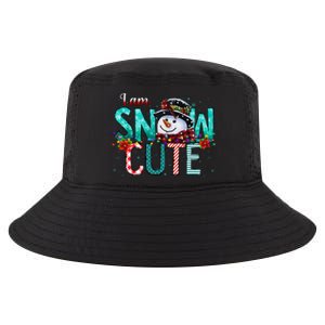 I Am Snow Cute Merry Christmas Snow Winter Outfit Pajama Gift Cool Comfort Performance Bucket Hat