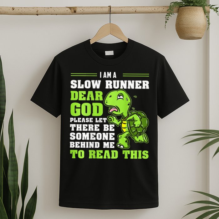 I'm A Slow Runner Turtle Funny Marathon Running Run Gift T-Shirt