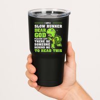 I'm A Slow Runner Turtle Funny Marathon Running Run Gift Tumbler