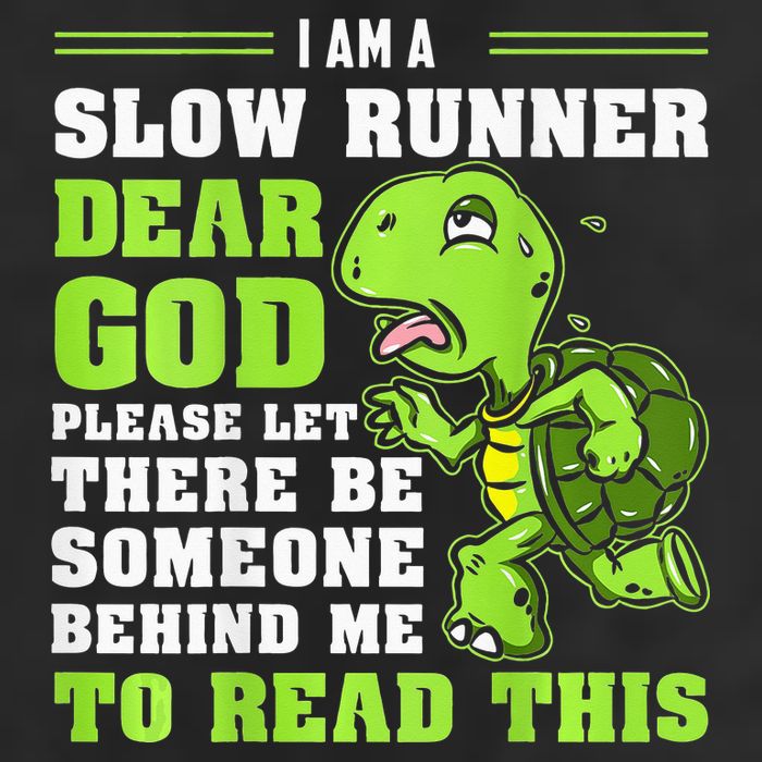 I'm A Slow Runner Turtle Funny Marathon Running Run Gift Microfiber Hand Towel