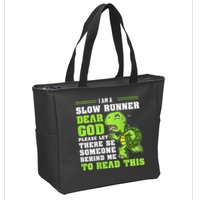 I'm A Slow Runner Turtle Funny Marathon Running Run Gift Zip Tote Bag