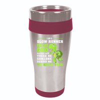 I'm A Slow Runner Turtle Funny Marathon Running Run Gift 16oz Travel Tumbler