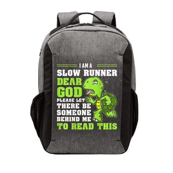 I'm A Slow Runner Turtle Funny Marathon Running Run Gift Vector Backpack