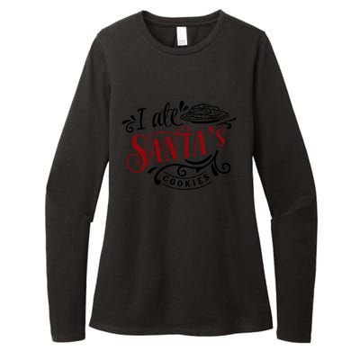 I Ate Santa's Cookies Gift Womens CVC Long Sleeve Shirt