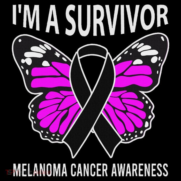 Im A Survivor Melanoma Skin Cancer Awareness T-Shirt