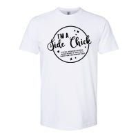 IM A Side Chick Funny Thanksgiving Food Softstyle CVC T-Shirt