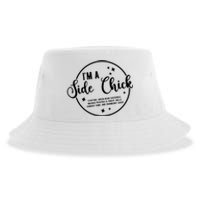 IM A Side Chick Funny Thanksgiving Food Sustainable Bucket Hat