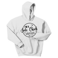 IM A Side Chick Funny Thanksgiving Food Kids Hoodie