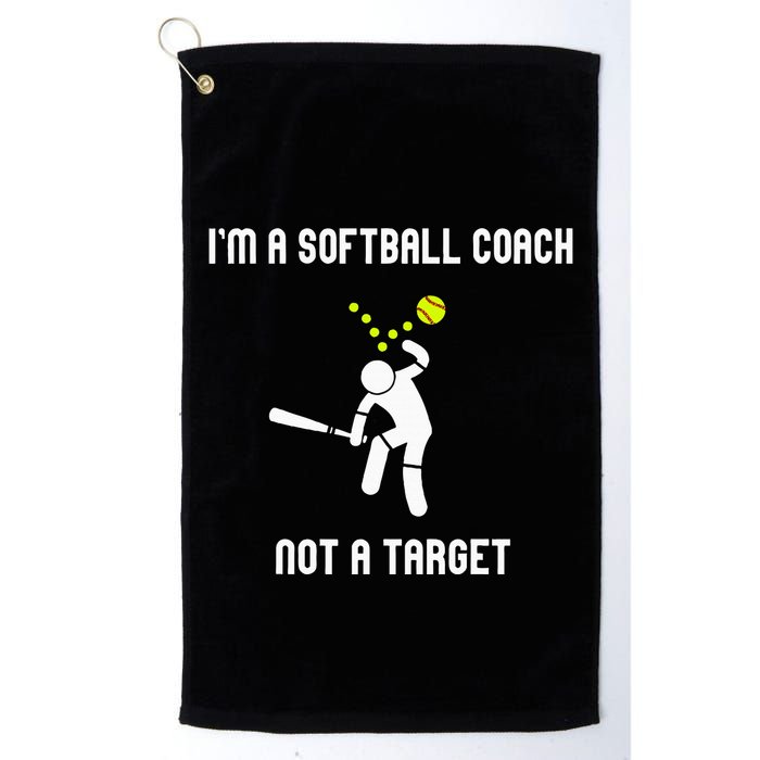 IM A Softball Coach Not A Target Golf Towel