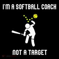 IM A Softball Coach Not A Target Wool Snapback Cap