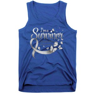 I'm A Survivor Encephalitis Awareness Butterfly Gift Tank Top