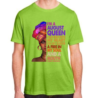 Im A September Black Virgo Libra Queen Birthday Funny Gift Adult ChromaSoft Performance T-Shirt