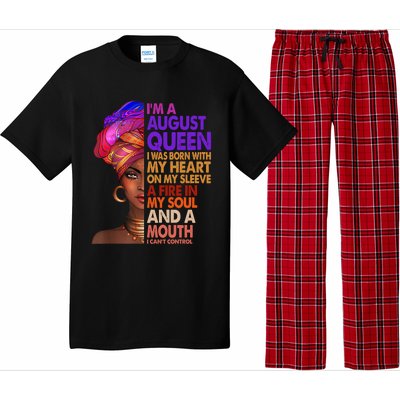 Im A September Black Virgo Libra Queen Birthday Funny Gift Pajama Set