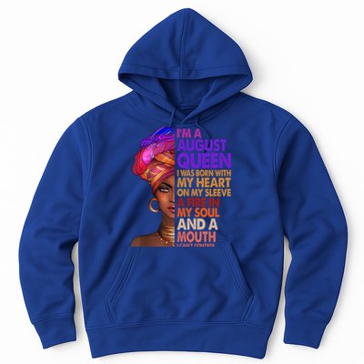 Im A September Black Virgo Libra Queen Birthday Funny Gift Hoodie