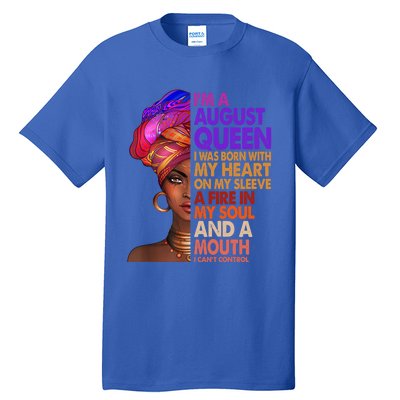 Im A September Black Virgo Libra Queen Birthday Funny Gift Tall T-Shirt