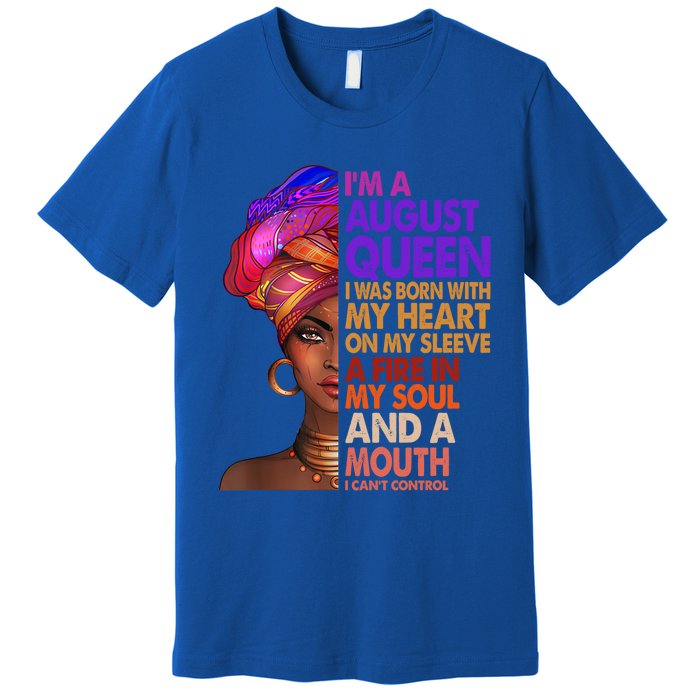 Im A September Black Virgo Libra Queen Birthday Funny Gift Premium T-Shirt