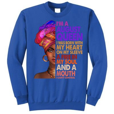 Im A September Black Virgo Libra Queen Birthday Funny Gift Tall Sweatshirt