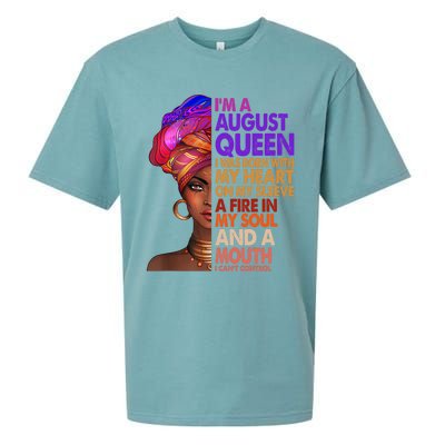 Im A September Black Virgo Libra Queen Birthday Funny Gift Sueded Cloud Jersey T-Shirt