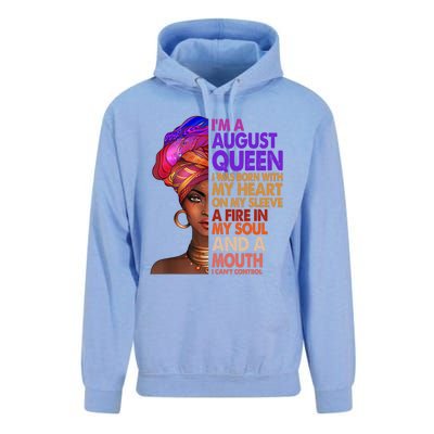 Im A September Black Virgo Libra Queen Birthday Funny Gift Unisex Surf Hoodie