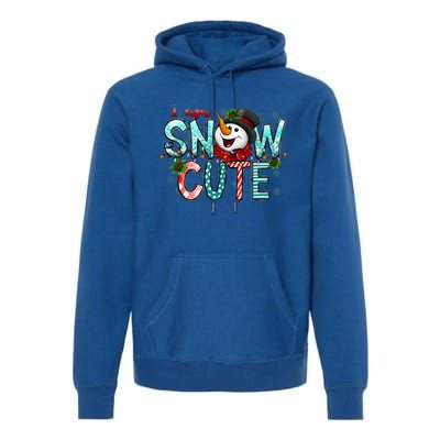 I Am Snow Cute Meaningful Gift Snow Sweater Meaningful Gift Premium Hoodie