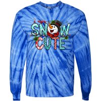 I Am Snow Cute Meaningful Gift Snow Sweater Meaningful Gift Tie-Dye Long Sleeve Shirt