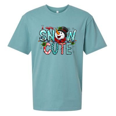 I Am Snow Cute Meaningful Gift Snow Sweater Meaningful Gift Sueded Cloud Jersey T-Shirt