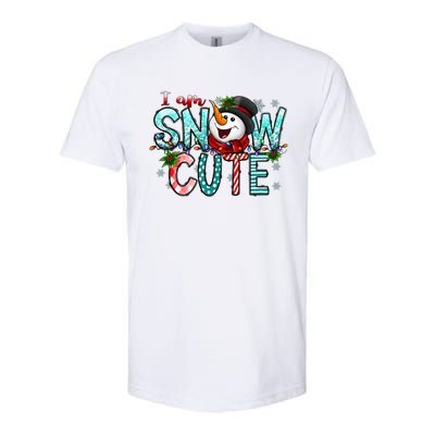 I Am Snow Cute Meaningful Gift Snow Sweater Meaningful Gift Softstyle CVC T-Shirt