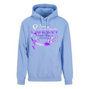 I'm A Survivor Domestic Violence Awareness Butterfly Gift Unisex Surf Hoodie