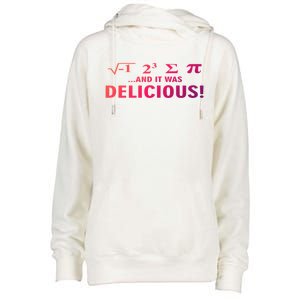 I Ate Some Pie And It Was Delicious Funny Sayings Gift Womens Funnel Neck Pullover Hood