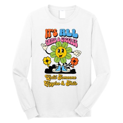 Its All Shits And Giggles Funny Adult Humor Friend Meme Gift Tank Top Long Sleeve Shirt