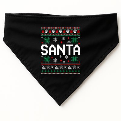 I Am So Good Santa Came Twice Couples Matching Christmas USA-Made Doggie Bandana