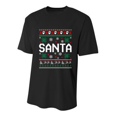 I Am So Good Santa Came Twice Couples Matching Christmas Youth Performance Sprint T-Shirt