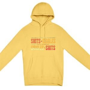 ItS All Shits And Giggles Sarcastic Funny Adult Humor Meme Tank Top Premium Pullover Hoodie