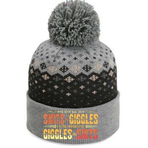 ItS All Shits And Giggles Sarcastic Funny Adult Humor Meme Tank Top The Baniff Cuffed Pom Beanie