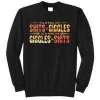 ItS All Shits And Giggles Sarcastic Funny Adult Humor Meme Tank Top Sweatshirt