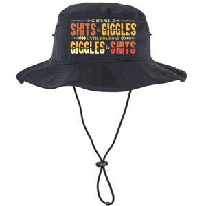 ItS All Shits And Giggles Sarcastic Funny Adult Humor Meme Tank Top Legacy Cool Fit Booney Bucket Hat